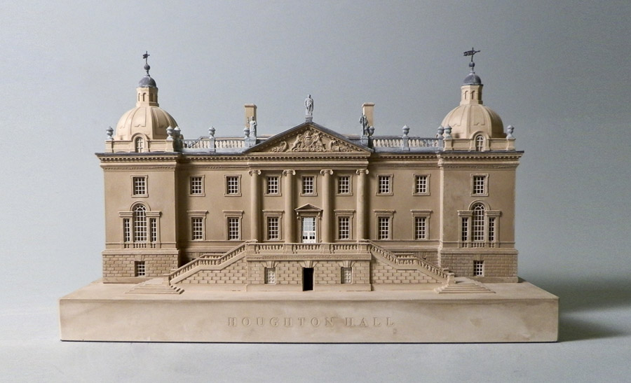 Purchase, Houghton Hall Norfolk England, handmade in plaster by Timothy Richards.
